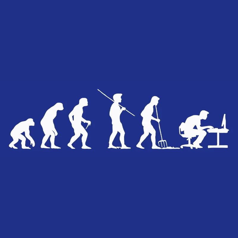 Evolution Programmierer Computerfreak