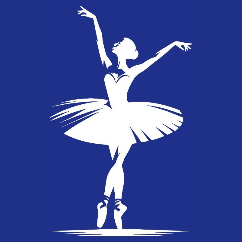 Danseuse avec élégance et pose de danse classique