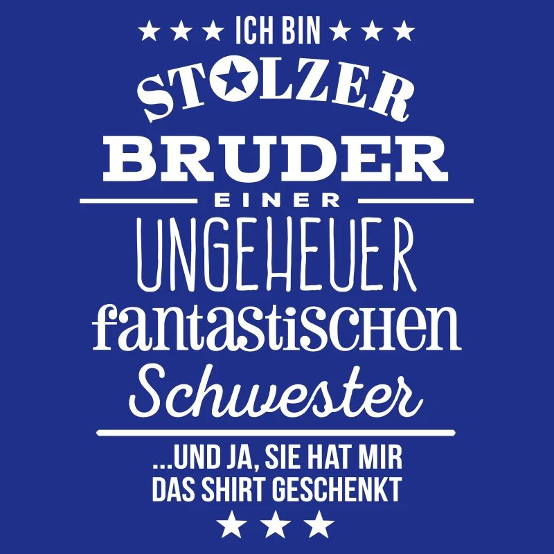 Stolzer Bruder Weihnachtsgeschenk Geburtstag Bro