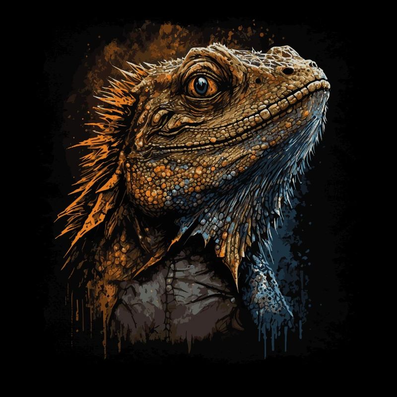 Bartagame Kleiner Drachen