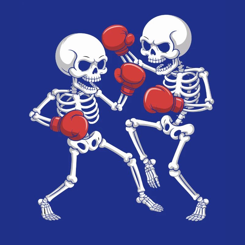Duelo de Bóxers Esqueleto