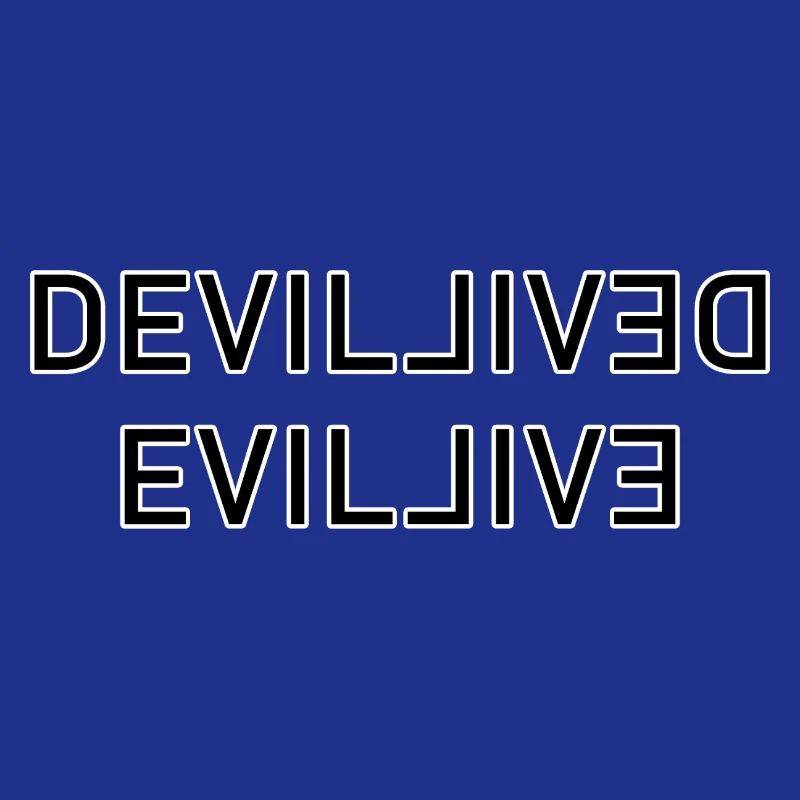 Double Devil-Wordmark Mirror Image