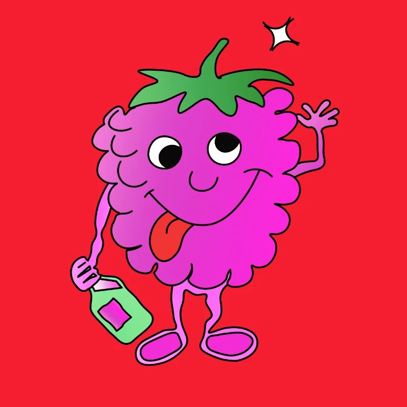 Drunk raspberry