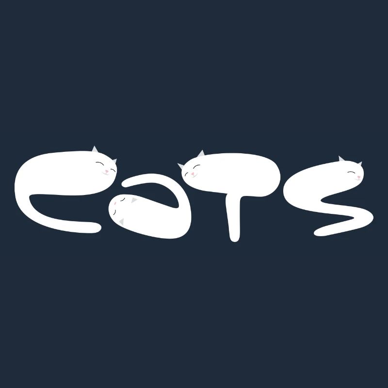 CATS Type Bubble Letters