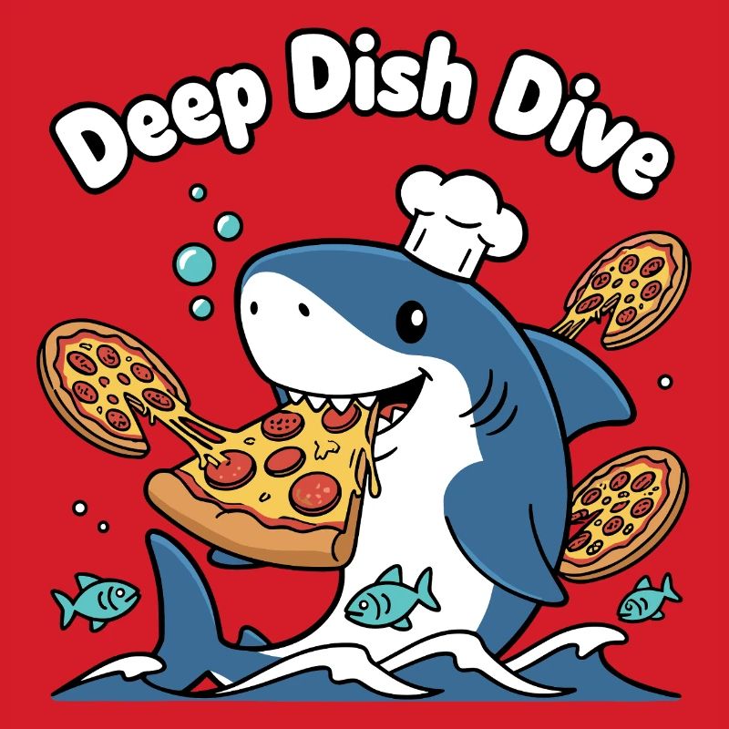 Deep Dish Dive Shark Chef