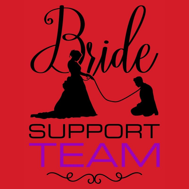 Bride Support Team Wedding