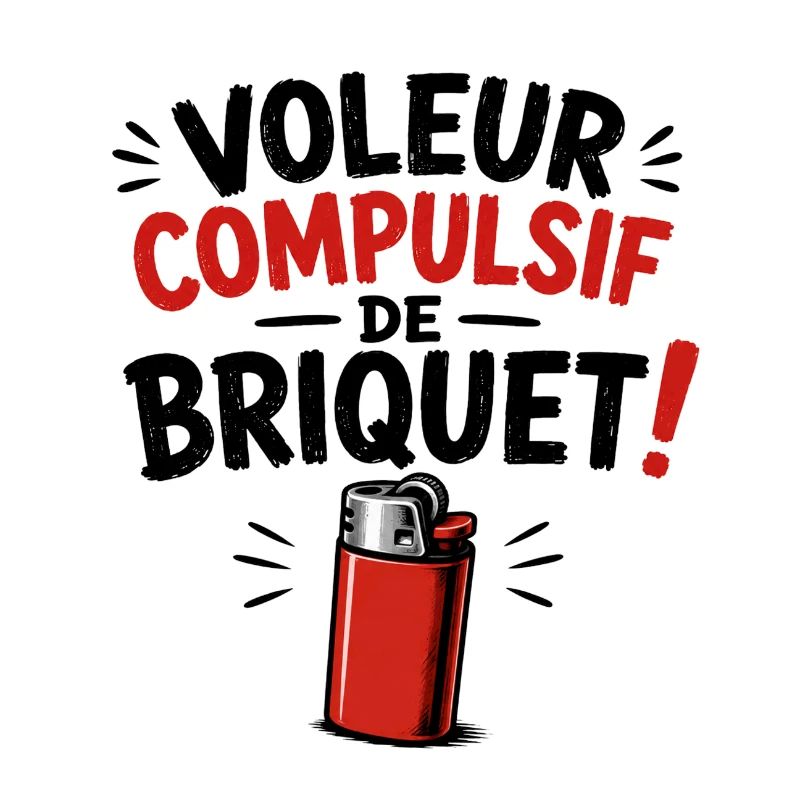 Voleur Compulsif de Briquet !