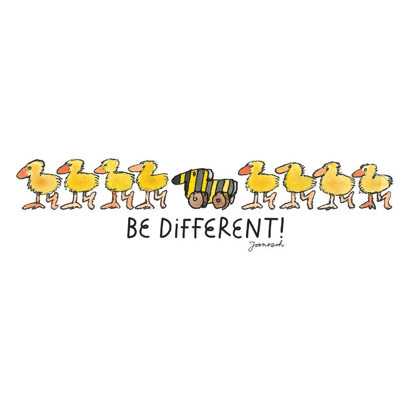Janosch Tigerente Be Different