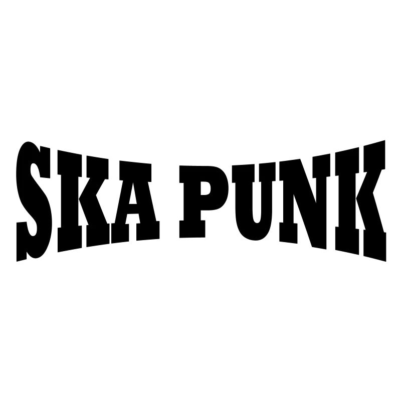 Ska punk lettering