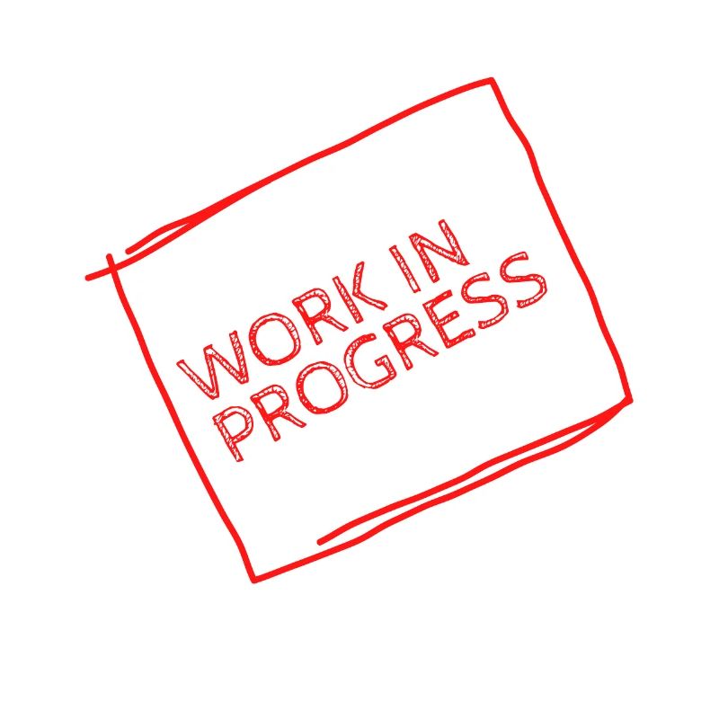 work in progress - Funny Gift Idea for Students