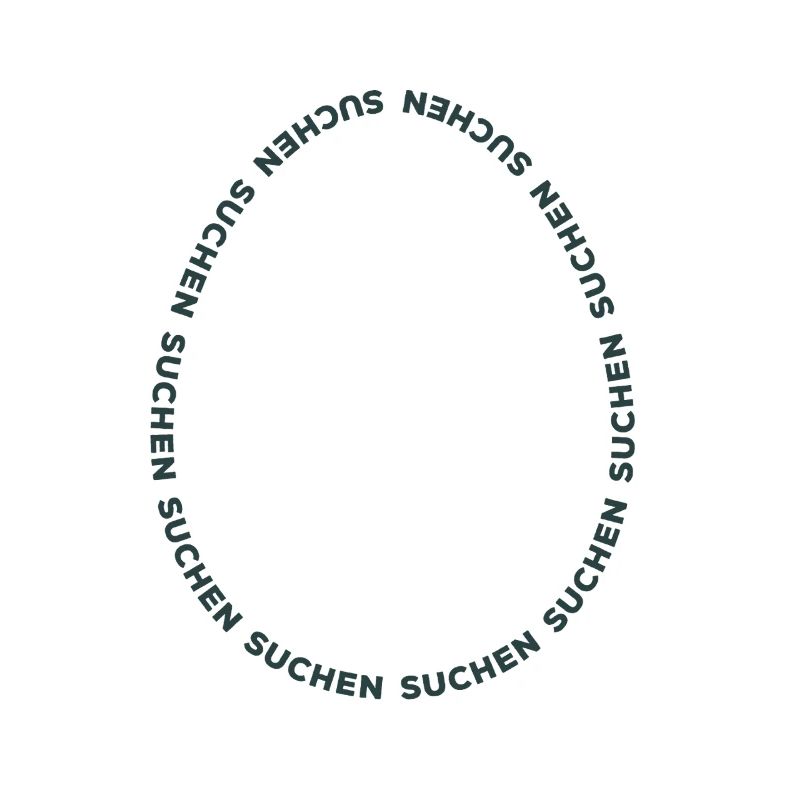 Happy Easter - Easter Egg Search - Typography