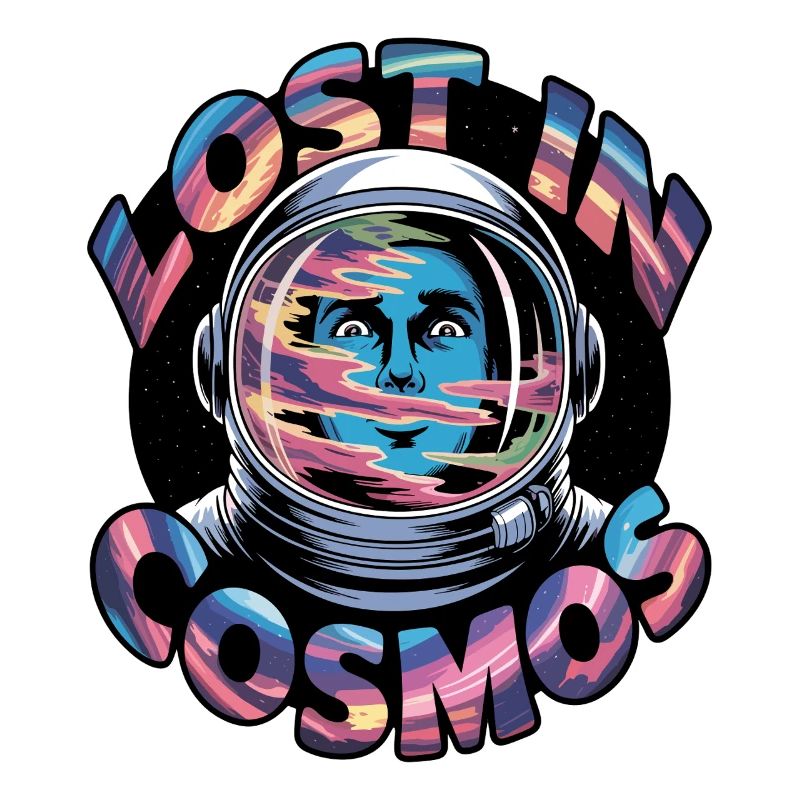Astronaute perdu dans le cosmos