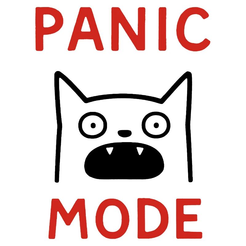 Panikmodus Katze