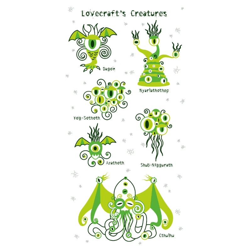 Cthulhu Lovecraft große alte Piktogramme 3