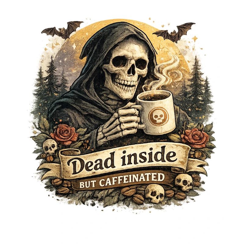 Mort et Café Caffeiné