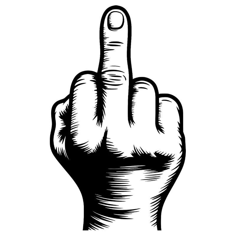 Middle finger
