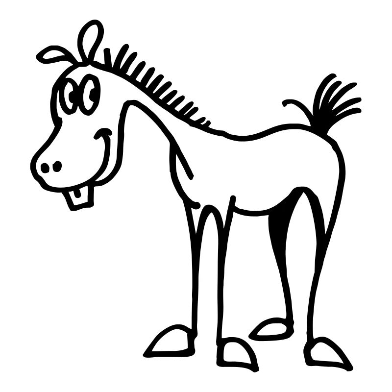 Cheval drôle