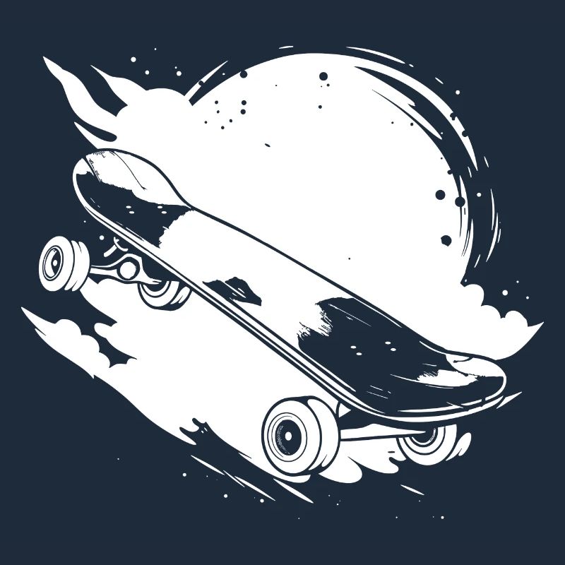 Dessin de skateboard