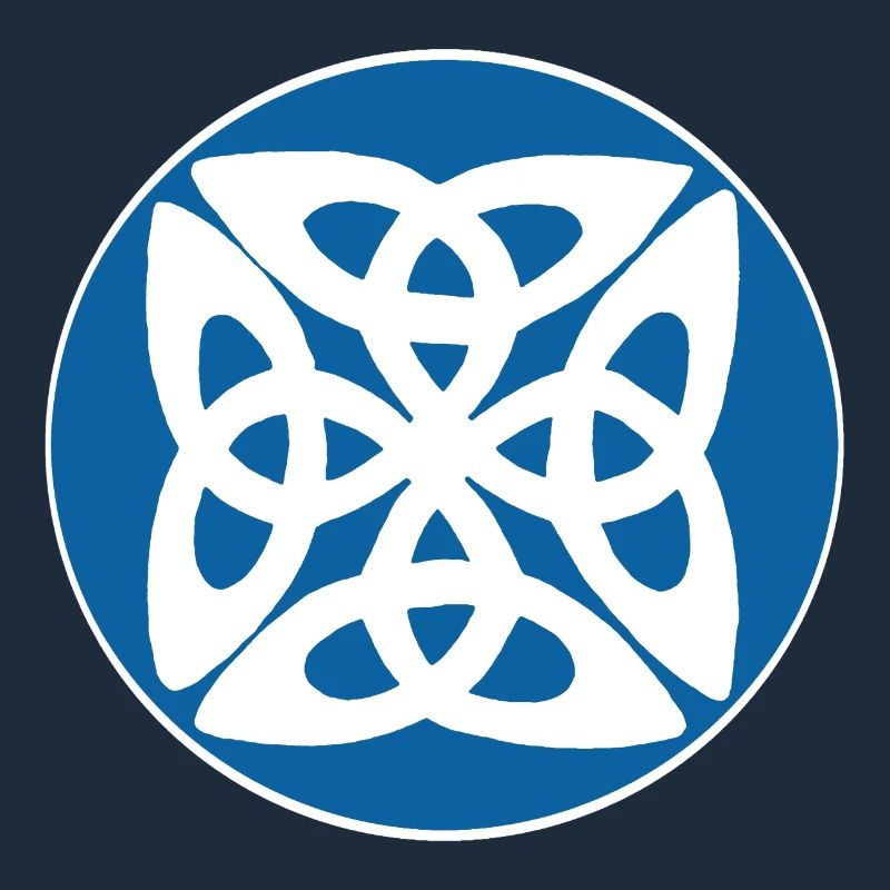 Symbole celte bleu