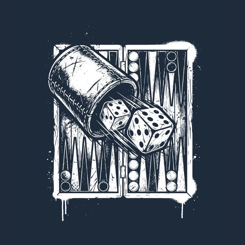 Backgammon | Brettspiel | Geschenk