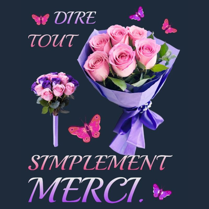 Dites simplement merci.