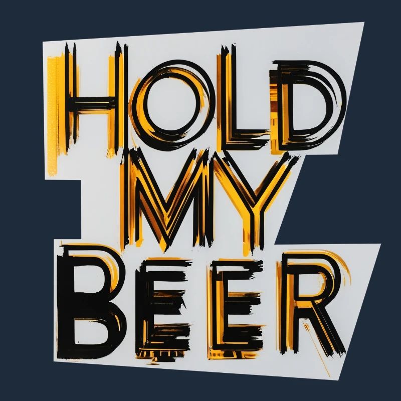 Halte mein Bier