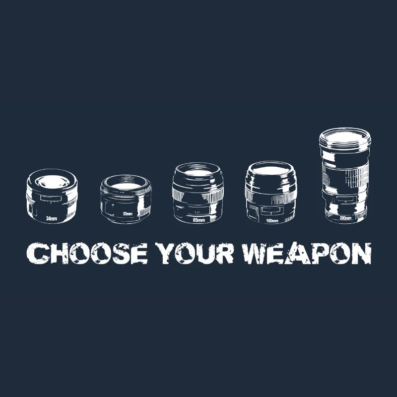 Choose Your Weapon! (white)