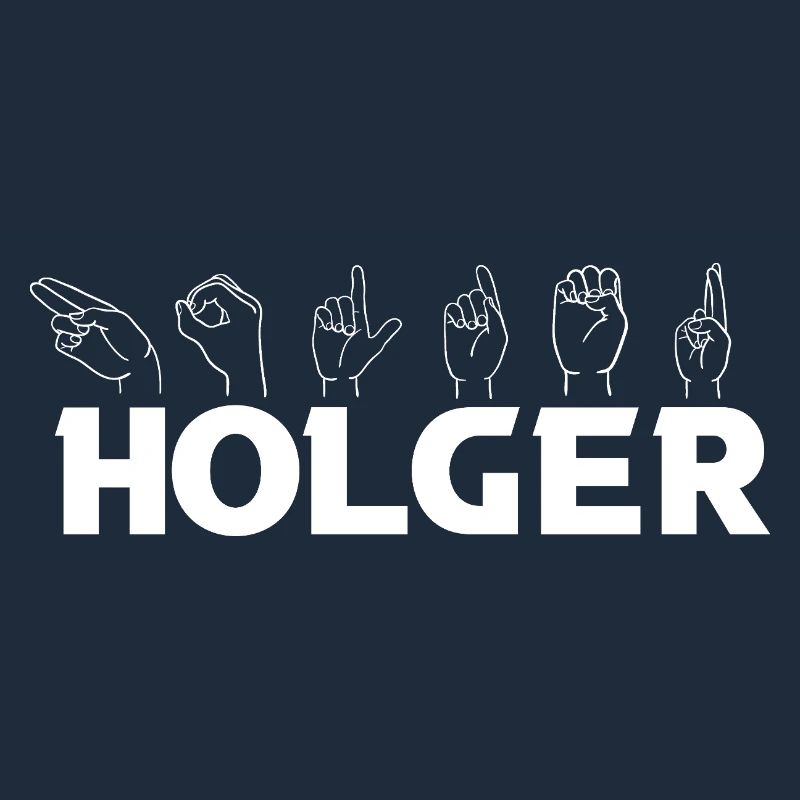 Gebärdensprache Holger