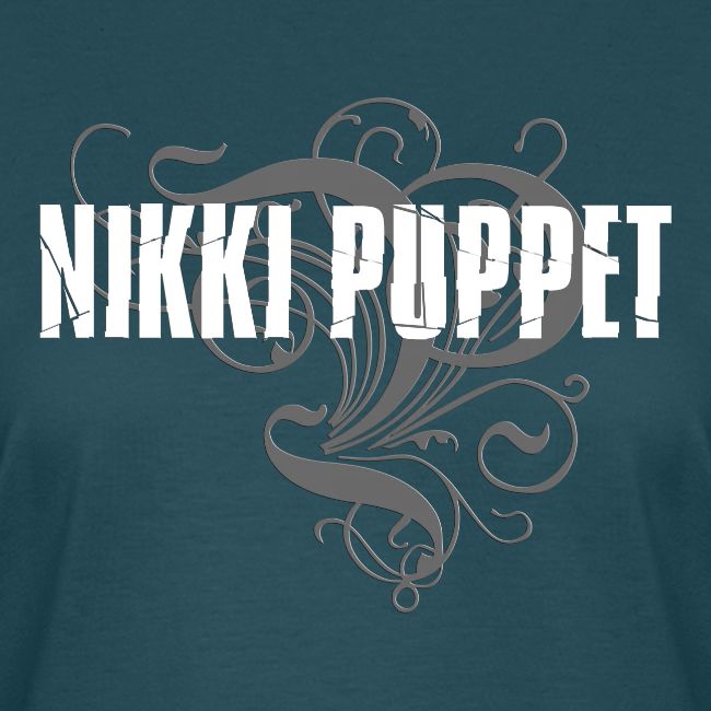 NIKKI PUPPET LOGO weiss