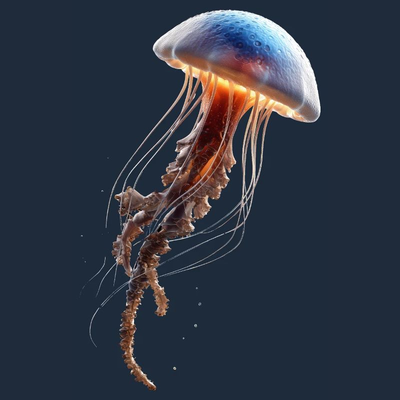 Méduse Méduse de feu Méduse Méduse mignonne