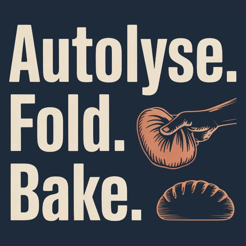 Autolyse Fold Backe Bread Kunst