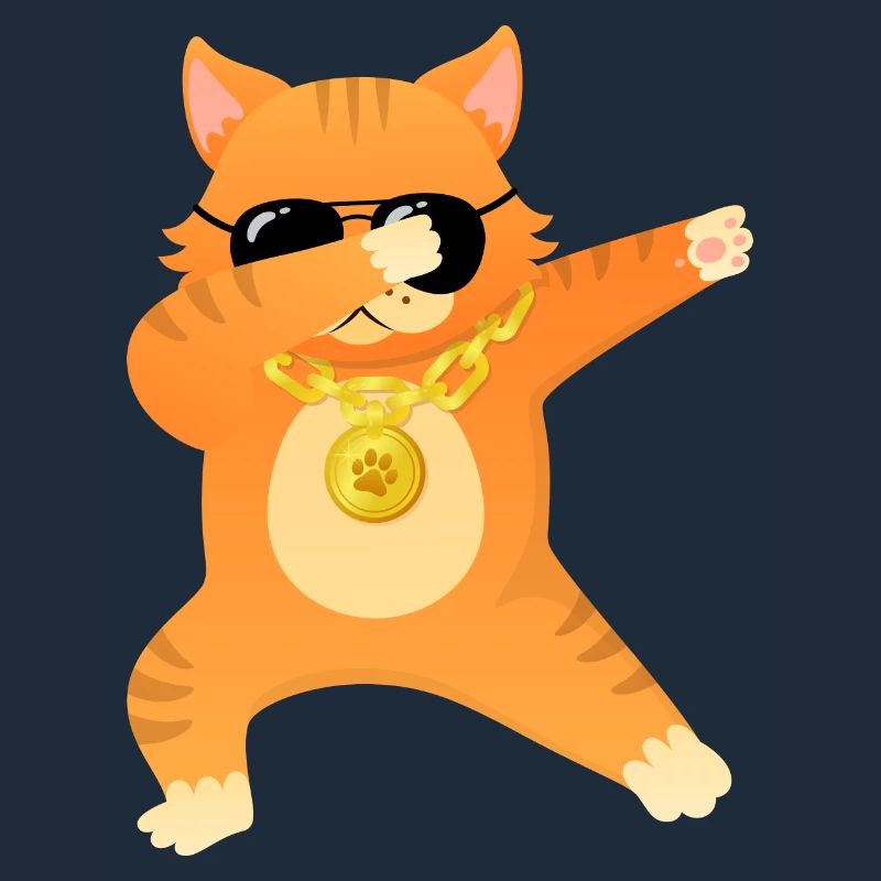 Cool Cat Dabbing - Dab Dance Gift Design
