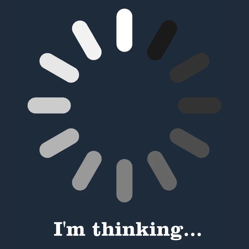 Colorful Loading Thought