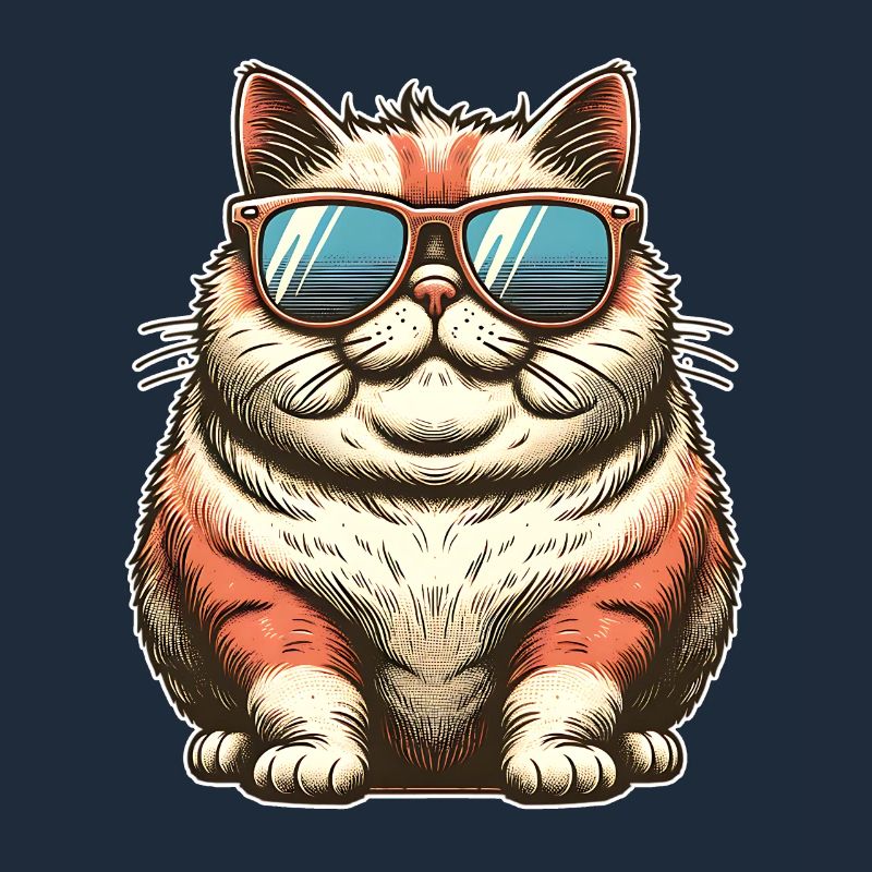 Dicke Coole Katze
