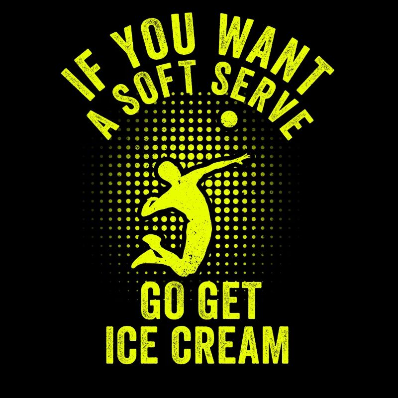 Wenn Sie ein Softeis wollen, holen Sie sich Eis