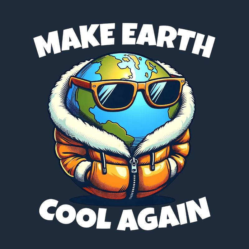 Make Earth Cool Again Climate Change Protest Demo