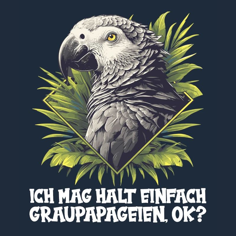 Perroquets gris d’Afrique