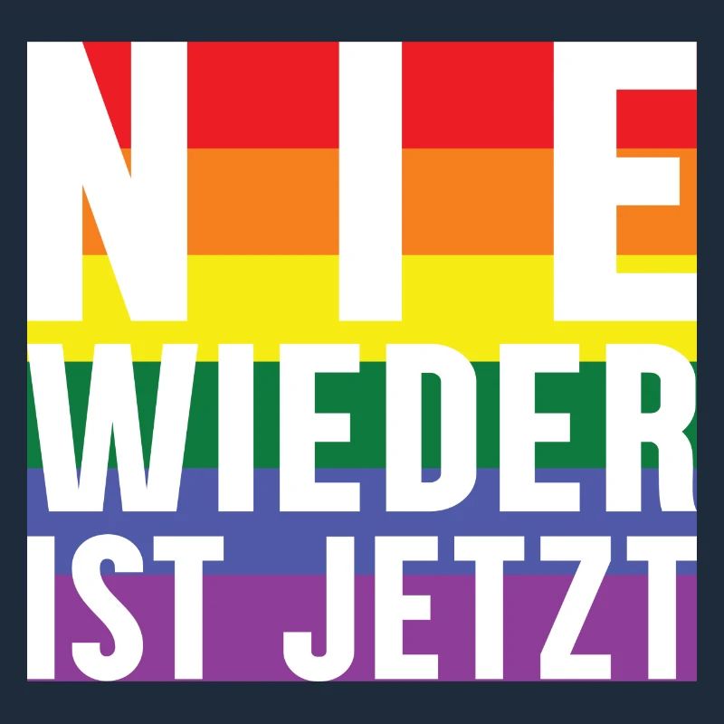 Never again lettering Pride