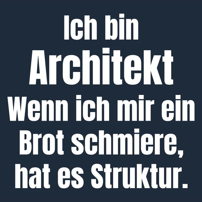 When architect smears bread, it has structure