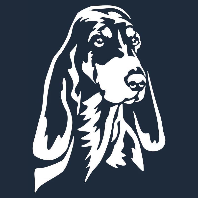 Bernese Hound Head "Black Edition"