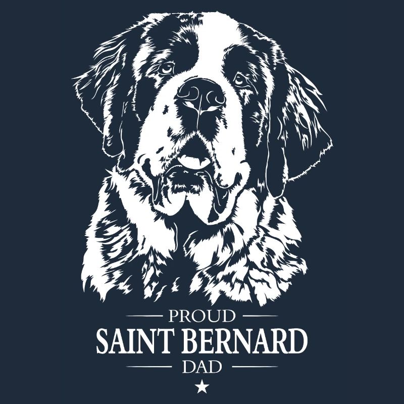 Saint Bernard Dad Hunde Hund Bernhardiner Wilsigns