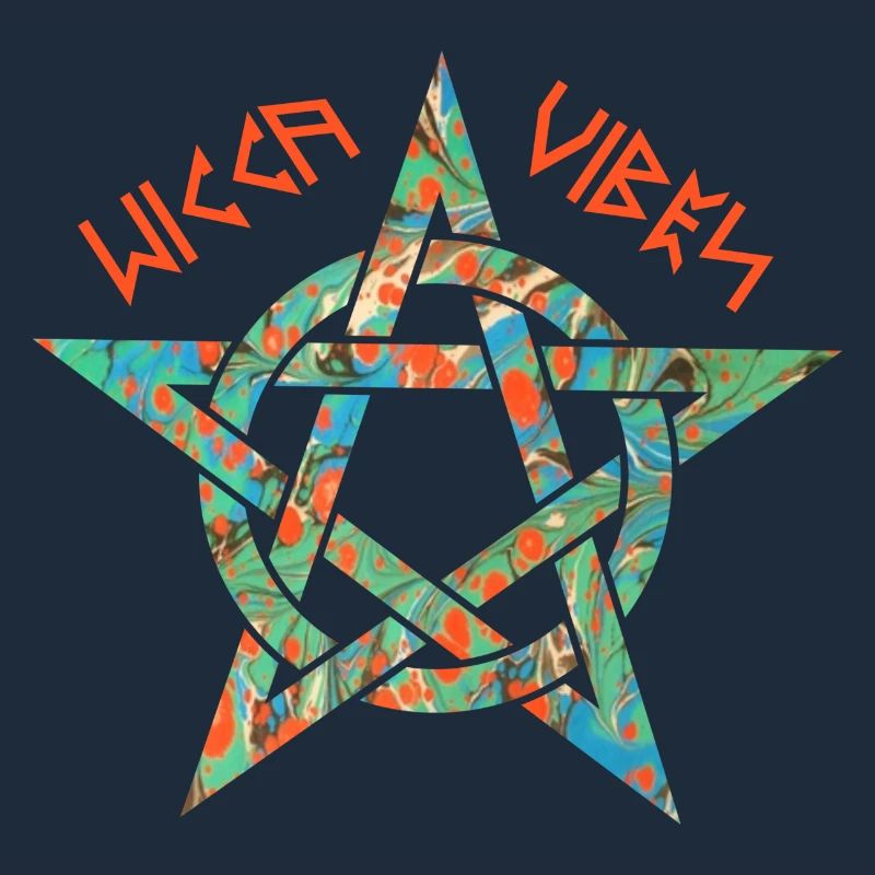 pentagramm 3 e 4 wicca vibes runen