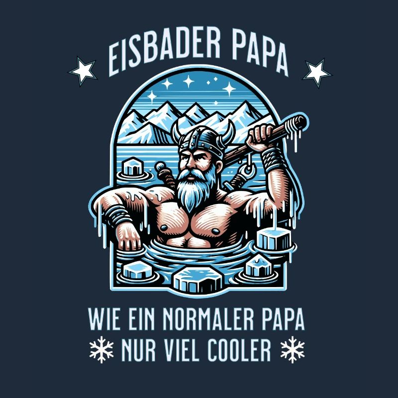 Der Wikinger Eisbader – Eisbaden im ewigen Eis
