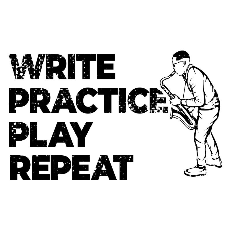 Citation de saxophone de motivation