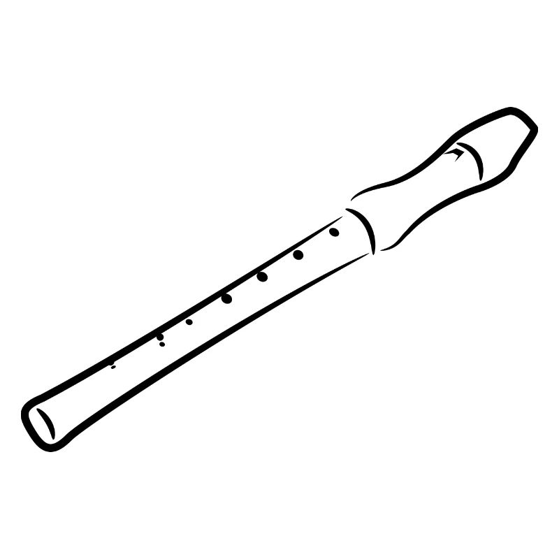 Dessin de flûte