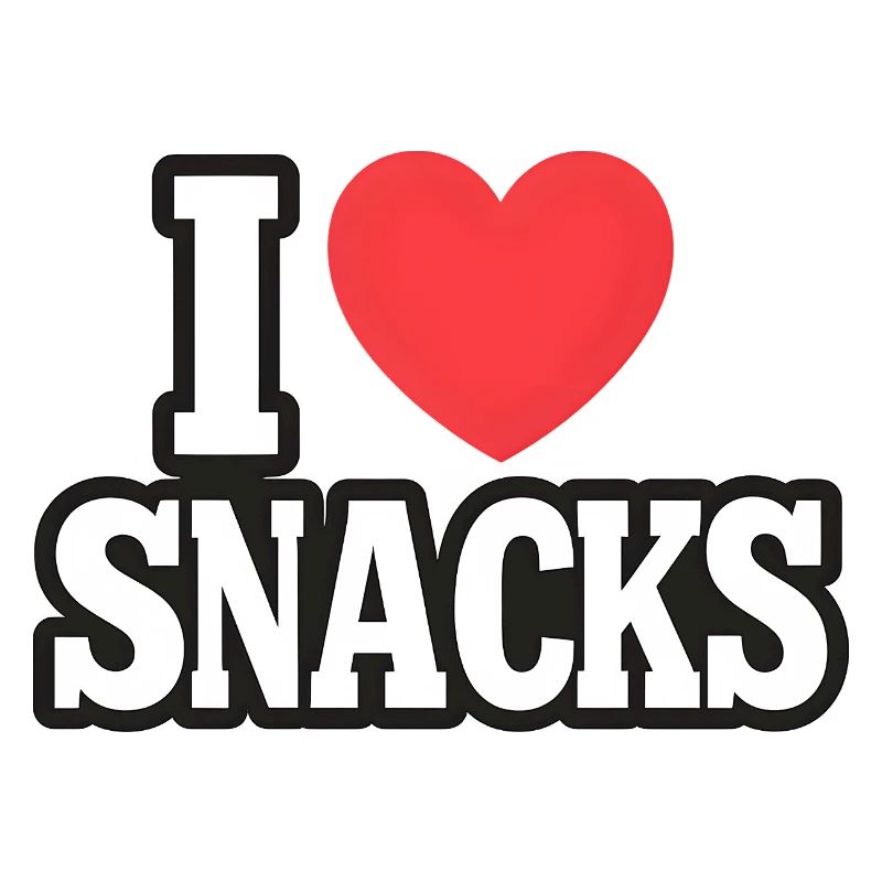 Amour pour les collations Expression