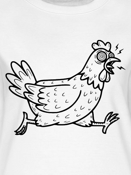 Verrücktes Huhn