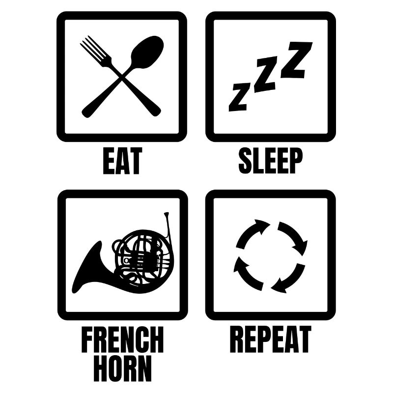 French horn player schedule