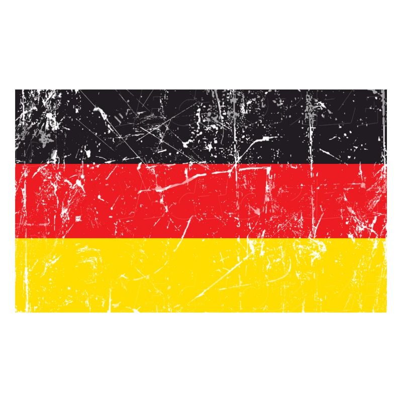 Germany flag with vintage effect