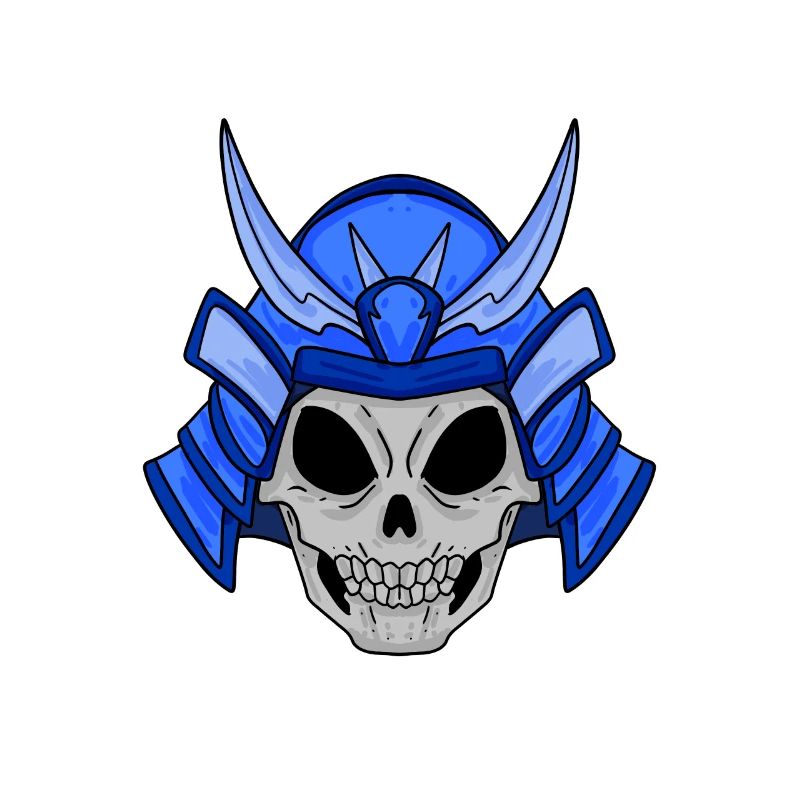 Samurai Skull